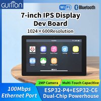 7-Zoll-IPS-Touchscreen-Entwicklungsboard (ESP32-P4/C6), unterstützt Shell und Kamera