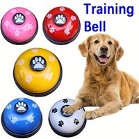 Interactive Dog Training Bell Toy, Iron Material, Non-Battery Operated Puppy Potty Training Ring, Pet Doorbell for Call & Reward