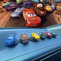 Disney Cars Lightning Mcqueen Drift Rotation Decorate Automotive Dashboard Turning Decoration Automotive Center Console Decorate