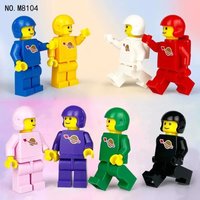 Space rainbow dolls, building blocks, toys, mini dolls, humanoid dolls, toys, birthday gifts, cartoon characters.