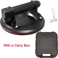 Electric Vacuum Suction Cup 8 Inch 250kg Bearing Capacity Heavy Duty Vacuum Lifter for Granite Tile Glass Manual Lifting Powerfu