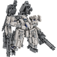 Original MOC Armored Military Assembly Toy for Boys Human-Carrying Core Limit Break Mechanism Boys' Building Blocks Toys