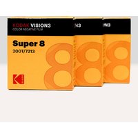 Original Kodak Vision3 Super 8mm Film 1-3 Packs 50d 200t 500t 7266 250D Film Super 8 Colors Spot Date Fresh 16mm Film