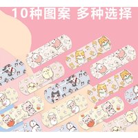 120pcs/lot Kawaii Cartoon Water Resistant Band Aid Breathable Self-adhesive Plaster Bandages Patches Woundplast for Children