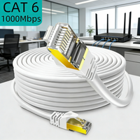 2/3/5/15M Ethernet Cable Cat 6 Flat Long High Speed Network Cable Rj45 Connectors for Router Modem Cable Ethernet Cat 6
