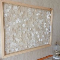 1M /1.5 M Natural Shell Finished Bead Hanging Curtain Entrance Door Curtain Household Partitions Curtain DIY Wedding Home Decor