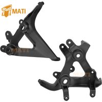 M MATI Left + Right Headlight Brackets Fender Stay for Yamaha Raptor 700 700R 2013-2025 1PE-F1513-01-00 1PE-F1514-01-00