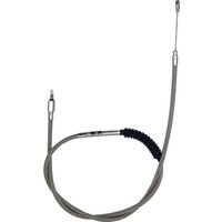 160CM 63" Braided Stainless Steel Clutch Cable For Harley Sportster XL 883 1200N 2011 2012 2013 2014 2015
