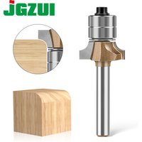 6mm 1/4in Shank Double-Bearing Rounded Edge Cutter, Rounded Edge Engraving Router Bit, Engraving Machine Milling Cutter
