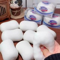Soap-Shaped Squeeze Fidget Toy – Soft Elastic Anti-Stress Squishy Toy for Office Desk & Stress Relief