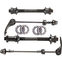 1 Set MTBs Bike Axles Front Rear Quick Release Skewers Tools With 25mm 1/4 Hub Bearings For 6 7 8 Speed Universal Bicycle Parts