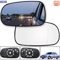 For Saab 9-5 9-3 YS3F YS3E 2002 - 2012 Left Right Door Side Wing Mirror Glass Heated With Base Blind Spot Back Plate Spring Clip