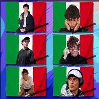 For Andrea Kimi A K A-Antonelli Italian Italy Flag 50*70cm 60*90cm 80*120cm 100*150cm 150*200cm Camp Wall Banner Tapestry Cover