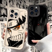 Naruto Uchiha Sasuke Popular Fashion Art Case for IPhone 17 Air 16 16E 15 14 13 12 11 Pro Max X XS X S Max XR SE 2020 SE4 7 8