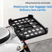 Electric Vehicle Rear Shelf Motorcycle Delivery Box Bracket Bicycle Fixed Tail Rack Universal Motorcycle Tail Rack Modification
