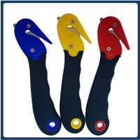 Multifunction Hook Fixed Blade Knives Safety Knife Box Carton Opener Ergonomic Plastic Handle Cutting Tools Open Cutter