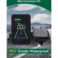 AliExpress Mcezdy L5 LCD Display Meter Dashboard 24V 36V 48V 60V Electric Bike Meter Display Panel for Electric Scooter