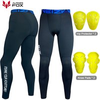 Motorrad Kompression Hosen Sommer Motorrad Reiten Atmungsaktive Schutz Hose Outdoor Off-road Motocross Mit CE Knieschoner