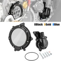 NICECNC For Suzuki DR-Z400 DR-Z400E DR-Z400S DR-Z400SM 2000-2024 Motorcycle Clutch Guarfd Cover Cap Water Pump Guard Cover Kit