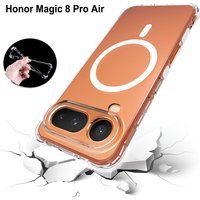 Honor Magic8 Pro Air Case for Magsafe Air Cushion Shockproof Airbag Silicone Back Cover Soft Case for Honor Magic 8 Pro Air 2026