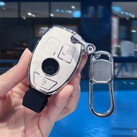 Shell Fob Fashion TPU Car Key Case Cover For Mercedes Benz A B C E Class GLS GLA GLK GLC CLS CLA AMG W204 W205 W212 W463 W176
