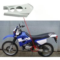 DT125 Cover Motorcycle Rubber Chain Guide Slider Guard Swingarm Protection For YAMAHA DT230 DT200 DT125 DT125R