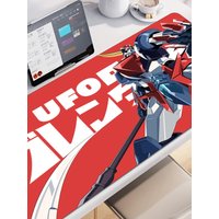 anime mecha U-UFO Robot Grendizer Mouse Pad Large Thick Desk Pad Stitched Edges Gaming Mouse Mat for PC