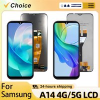 6.6" IPS A146P Display For Samsung Galaxy A14 4G LCD A145 Touch Screen Digitizer For Samsung A14 5G LCD A146b A146P Assembly