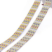 5m Bright 12v 24v 2835 LED Strip Three Row 360 leds/m 16mm 20mm 3000k Natural White 4000k 4500k 6000k 6500k Soft Flexible Tape