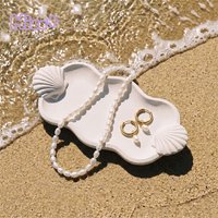 Azulmostaza x BN La Isla Bonita Sea Treasure Tray Silicone Molds for Concrete Gypsum Cement Jesmonite Home Decor