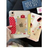 Summer Cute Puppy 3-Y Fold iPad Case For iPad Pro 11 13in 2025 iPad Pro 12.9in Air7 10th 11th M4/5 MINI Buckle Protective Cover