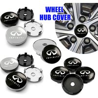 For Infiniti Metal Car Wheel Center Hub Cap Rim Cover Emblem Stickers Q30 Q50 Q60 Q70 QX30 QX50 QX60 QX70 QX80 ESQ IPL FX50