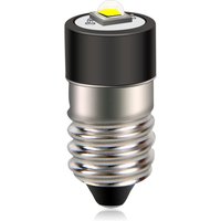 AliExpress Ruiandsion E10 LED Flashlight Bulbs 1-9V 5-30V Miniature Screw Indicator Light Bulbs Upgrade Flashlights Bike Work Lights White