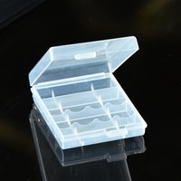 【C】AAA/AA To C/D Battery Combination Cell Battery Storage Box Adapter AAA AA Transparent Dustproof Holder Case Converter Cases