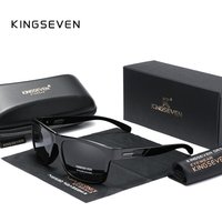 Véritable KINGSEVEN New 2023 Marque Design Hommes Lunettes de Soleil Polarisées Femmes UV Lentille