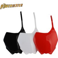 Motorcycle for YZ125 YZ250 Fairing Front Number Holder Plates Name Panel Plastic 06-14 Motocross Accessories Dirt Pit Bike
