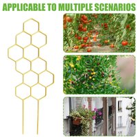 Honeycomb Plant Trellis Garden Stakes Vine Support Trellis ABS Material Rustproof Garden Support For Potted Vines Flowers