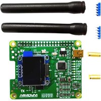 MMDVM HS Dual Hat Duplex Hotspot Board kit Support Pistar P25 DMR YSF NXDN For Raspberry pi