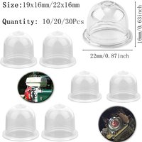10/20/30pcs 19/22mm Fuel Pump Carburetor Primer Bulb For Chainsaws Blower Trimmer Brushcutter Universal Replacement Accessories