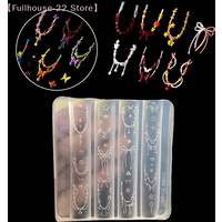 【MAX-22】Silicone Nail Bead Chains Carving Bow Mold Nail Decorations Nails DIY Design Stereoscopic Stamping Plate Manicure Tools