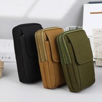 Men Waist Bag Nylon Portable Durable Coin Purse Fashionable And Versatile Casual Mobile Phone Bag Small Bag Outdoor Small Bag