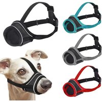 Breathable Adjustable Dog Muzzle Anti-Bite Mask - Soft for Chewing Prevention & Grooming (Comfort Fit, Secure Buckle)