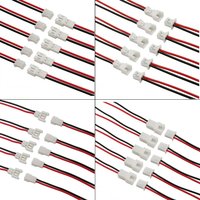 5/10Pairs Micro JST 1.25mm/PH 2.0mm/MX 2.0mm/XH 2.54mm 2Pin Male Female Plug Wire Cable Connector Battery Charging Cable