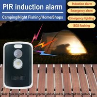 Perimeter Safe Alarm 125db Motion Detector Alarm Safety Defense Anti-Theft Alert Portable Outdoor Camping Portable Tool