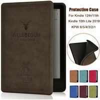 Smart Case For 6" All-New Kindle 11th Generation 2024 2022 Release Paperwhite 6/5/4/3/2/1 12th 10th Gen e-Reader Cover Funda