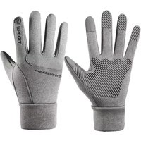 AliExpress NONE Men Winter Outdoor Warm Full Finger Gloves Waterproof Anti-Slip Touch Screen Compatible Cycling Sports Gloves Thickened Warm