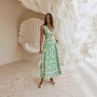 2026 Personalized Fashion Linen Sleeveless Suspender Lace Dress