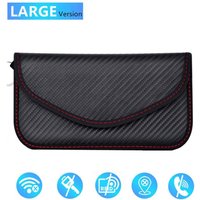 Signal Blocking Faraday Bag Anti-Radiation Anti-Hacking Tracking For Cell Phones GPS RFID Car Key FOB EMF Case Storage Bags New