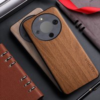 Case for Honor Magic8 Lite Pro Magic7 Magic6 Magic5 Lite Pro funda bamboo wood pattern Leather back cover for magic 8 pro case