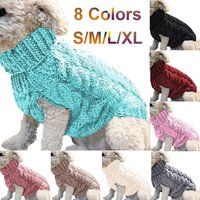Fashion Dogs Clothes Small Pets Winter Warm Kintting Sweater Vest Coats for Pets Puppy Clothes